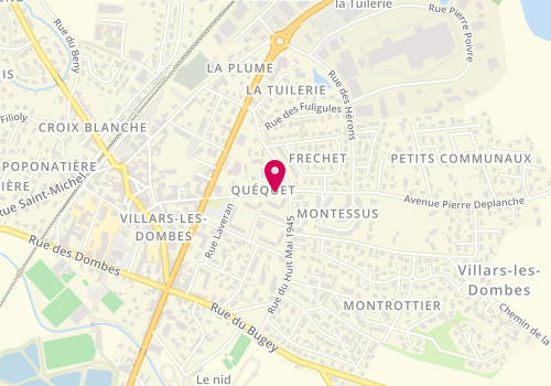 Plan de COLOMB David, 190 Avenue Gilbert Sardier, 01330 Villars-les-Dombes