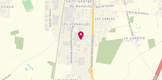 Plan de Bessy Patrick, 210 Rue Industrie, 69830 Saint-Georges-de-Reneins