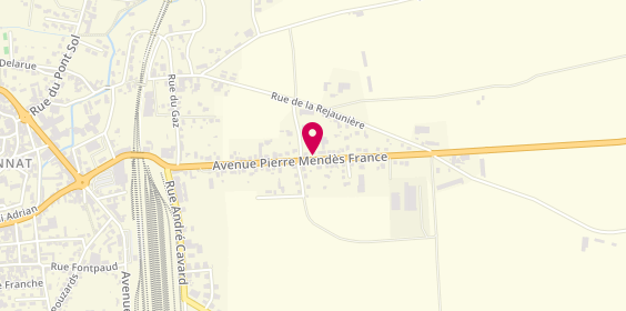 Plan de BERTOLUCCI Jacques, 41 avenue Pierre Mendès-France, 03800 Gannat