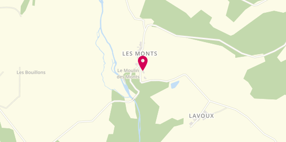 Plan de COURIVAUD Patrice, 11 Les Monts, 87290 Balledent