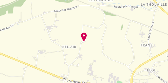 Plan de ALYA Batiment, 350 Route de Jasseron, 69220 Belleville-en-Beaujolais