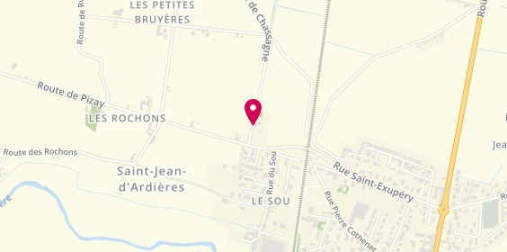 Plan de BARRACO Oreste, 66 Route de Chassagne, 69220 Belleville-en-Beaujolais