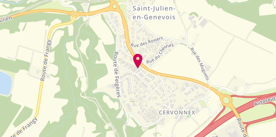 Plan de B.D Paysage, 11 Rue Nuant de la Folle, 74160 Saint-Julien-en-Genevois