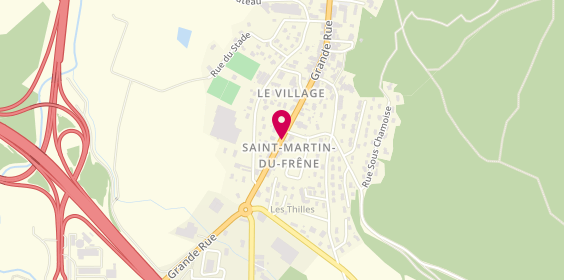 Plan de Agmt, 93 Grande Rue, 01430 Saint Martin Du Fresne