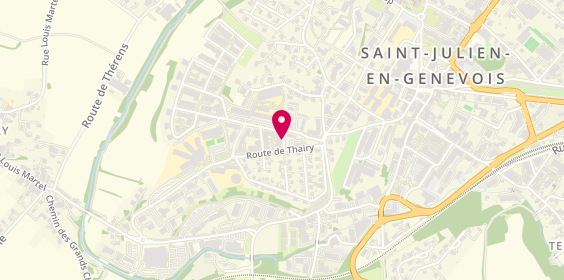 Plan de Yner, 39 Rue Paix, 74160 Saint-Julien-en-Genevois