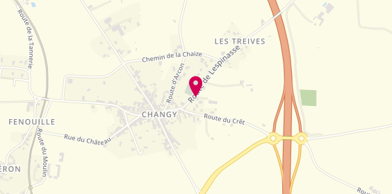 Plan de Maçonnerie Rene Fessy, 75 Route de Lespinasse, 42310 Changy