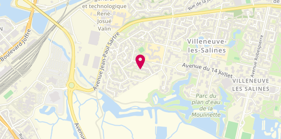 Plan de Aydin Construction, 14 Rue Félix Pyat, 17000 La Rochelle