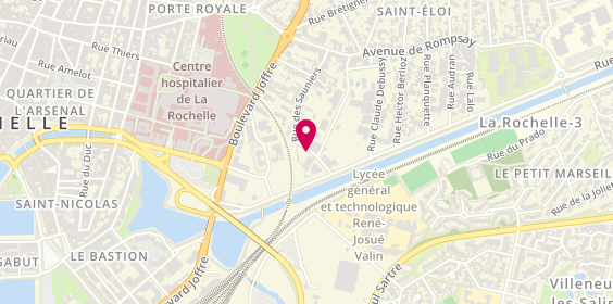 Plan de Hebras et Cie, 44 Rue des Sauniers, 17000 La Rochelle