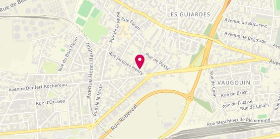 Plan de DS, 45 Rue Jacques Henry, 17000 La Rochelle