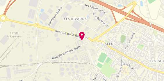 Plan de ERBTP - Entreprise générale de bâtiment, 53 Rue de Béthencourt, 17000 La Rochelle