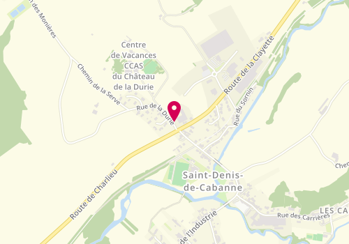 Plan de Lamure, 32 Rue de la Durie, 42750 Saint-Denis-de-Cabanne