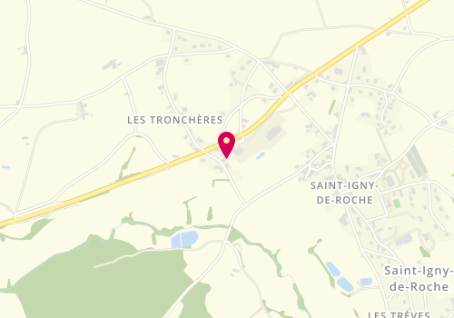 Plan de MOREIRA Alain, Troncheres, 71170 Saint-Igny-de-Roche