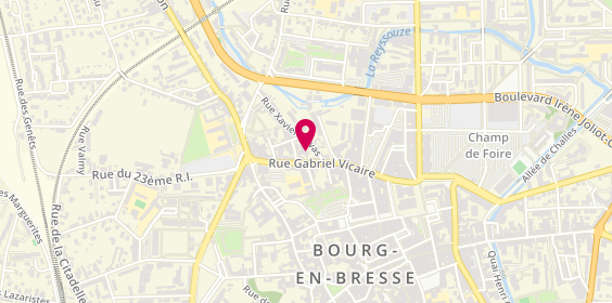 Plan de Batiservices, 3 Rue Xavier Privas, 01000 Bourg-en-Bresse