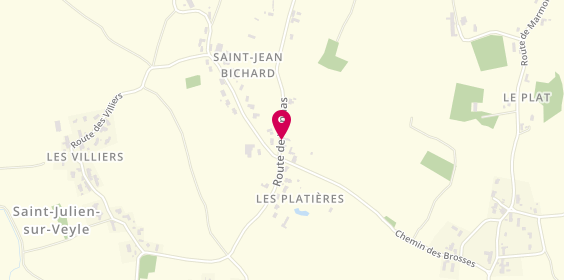 Plan de SDTP, 1224 Route de Vonnas, 01540 Saint-Julien-sur-Veyle