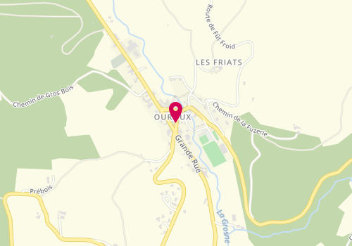 Plan de Entreprise Bouillard, Le Bourg, 69860 Ouroux