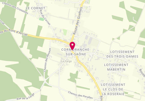 Plan de Rabuel Construction, 89 Route du Jet d'Eau, 01290 Cormoranche-sur-Saône
