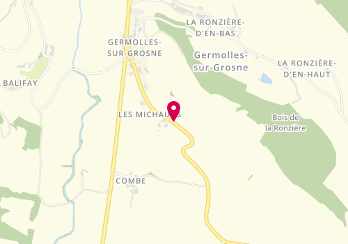 Plan de Pascal Sangouard, La Montagne, 71520 Germolles-sur-Grosne
