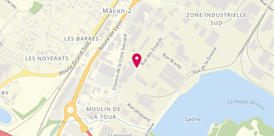 Plan de Saône BTP Construction, 506 Rue des Essards, 71000 Mâcon