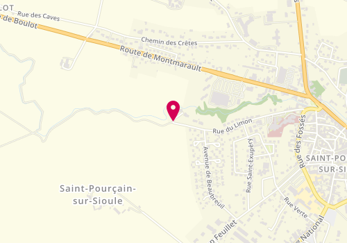 Plan de Juniet Tp, 62 Rue Limon, 03500 Saint-Pourçain-sur-Sioule