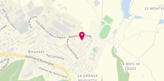 Plan de Rochet Damien, 9 Rue des Oeillets, 23600 Boussac