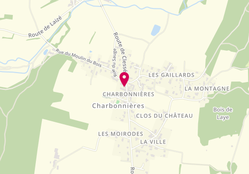 Plan de SNEEB Entreprise de maçonnerie près de MACON, 13 Route de Clessé, 71260 Charbonnières