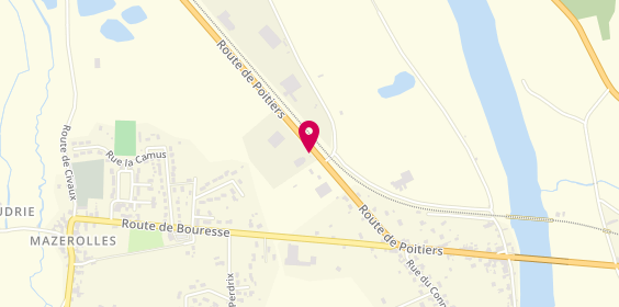 Plan de Blet, 35 Route de Poitiers, 86320 Mazerolles