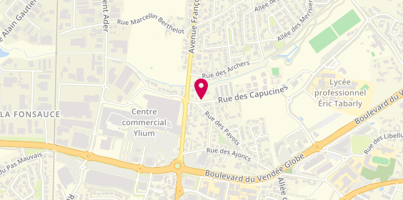 Plan de Reynaud Frédéric, 1 Ter Rue des Capucines, 85340 Les Sables-d'Olonne