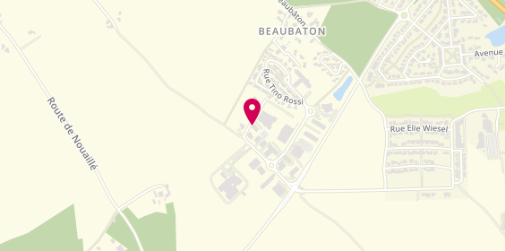 Plan de Ca8 - Cs8, Rue des Ateliers Zone Beaubaton, 86550 Mignaloux-Beauvoir