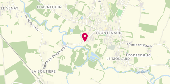 Plan de MERCIER Denis, 275 Route de Dommartin, 71580 Frontenaud