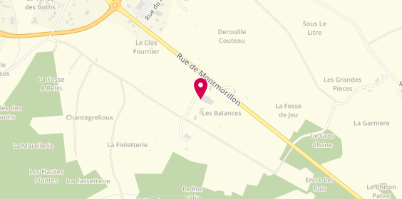 Plan de Boutillet S.A.S, 82 Rue de Montmorillon, 86300 Chauvigny