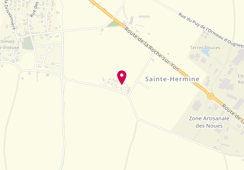 Plan de Dallage de l'Hermine, 16 place du Moulin de la Lourie, 85210 Sainte-Hermine