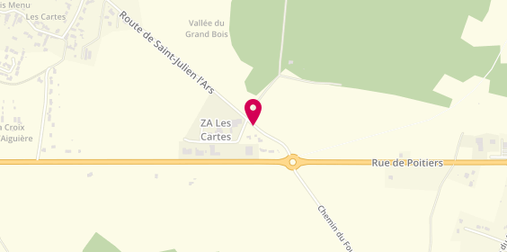 Plan de Ferreira Vieira, 64 Route de Saint Julien l'Ars, 86800 Sèvres-Anxaumont