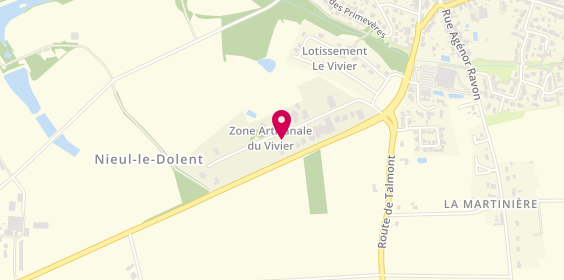 Plan de Meyer Rodolphe - maçon la Roche sur Yon, Zone Artisanale du Vivier, 85430 Nieul-le-Dolent