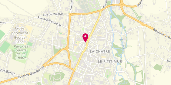 Plan de Eclypse Labaye, 100 Rue Nationale, 36400 La Châtre