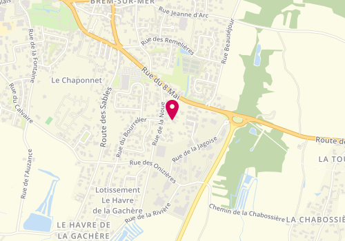 Plan de Constructions Bourcereau Fernand, 7 Ter Rue de la Noue, 85470 Brem-sur-Mer