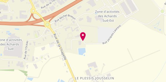 Plan de Jacques Laurent, 10 Rue Jacques Laurent, 85150 La Chapelle-Achard