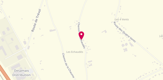 Plan de Societe des Etablissements Leroux, 1 Zone Artisanale Les Echaudes
9 Bis Route de Moulins, 03460 Trévol