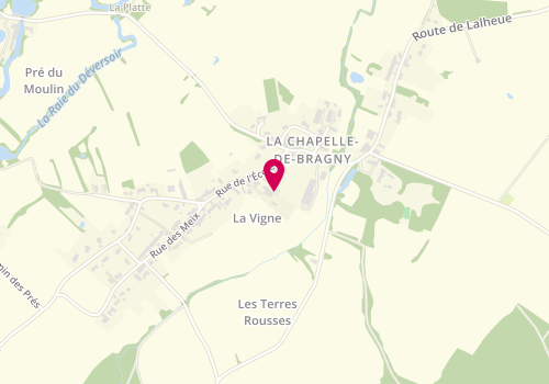 Plan de Béraud, Impasse de Chassignole, 71240 La Chapelle-de-Bragny