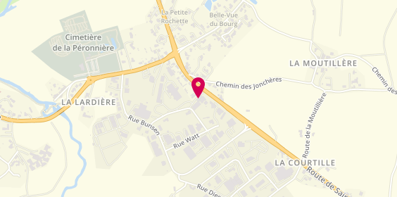 Plan de BGCV - Bâtiment Génie Civil Vendéen, 50 Rue de la Victoire de Valmy, 85000 La Roche-sur-Yon