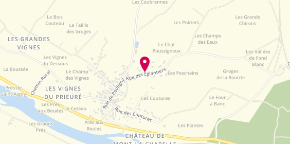 Plan de PASCAUD Pascal, 3 Eglantiers, 36300 Pouligny-Saint-Pierre
