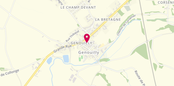 Plan de DEVICHET Hervé, Charmasse, 71460 Genouilly