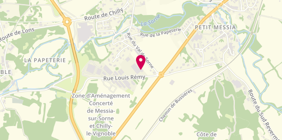 Plan de Caniotti Pere et Fils, 96 Rue Louis Rémy, 39570 Messia-sur-Sorne