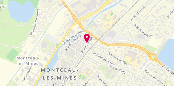 Plan de AB bati, 14 Rue du Plessis, 71300 Montceau-les-Mines