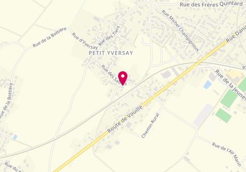 Plan de MIREBEAU Willy, 16 Rue des Sables le Petit Yversay, 86170 Neuville-de-Poitou