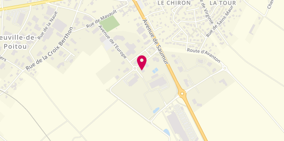Plan de AMBITION, 6 Allée Jean Monnet, 86170 Neuville-de-Poitou