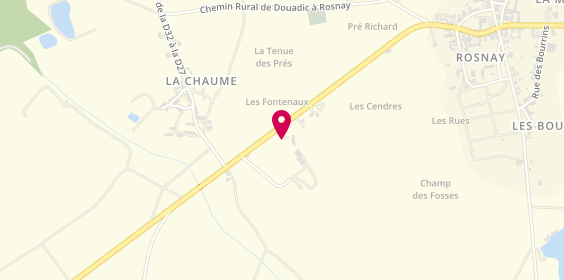 Plan de CHATILLON Guy, La Chaume 29 Route Blanc, 36300 Rosnay