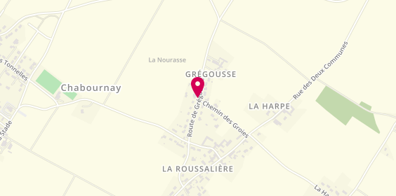 Plan de Bm Maconnerie, 11 Rue Gregousset, 86380 Chabournay