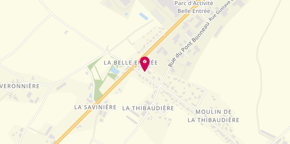 Plan de Limousin Jean-Jacques, Zone Industrielle 
La Belle Entrée, 85140 Les Essarts