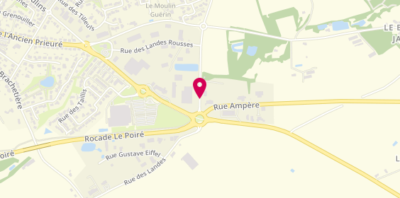 Plan de Troger-Praud Batiment, Zone Industrielle 
Rue de la Croix des Chaumes, 85170 Le Poiré-sur-Vie