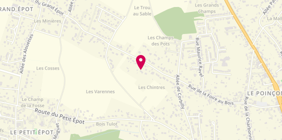 Plan de De Bessa, 15 Bis Route du Grand Epôt, 36330 Le Poinçonnet